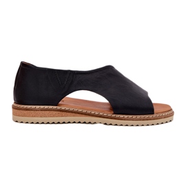 Women's Leather Sandals Artiker 46C1016 Sort