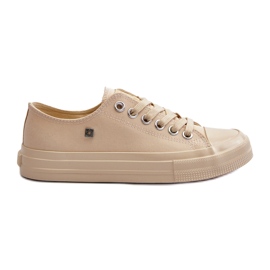 Klassiske damesneakers Big Star NN274286 Beige