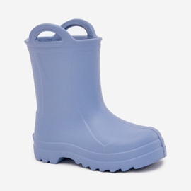 Boto Børns galoshes af Lemigo Doggy 735 Blue blå