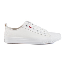 Big Star JJ274001 Women's Low Sneakers hvid