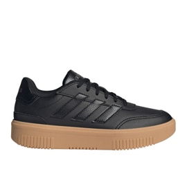 Adidas CourtBlock Sko i JR0728 sort