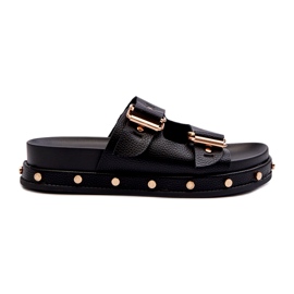 Kvinders flip flops på platformen Big Star NN274082 Sort