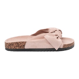 Seastar Pulver flip flops med en stor bue