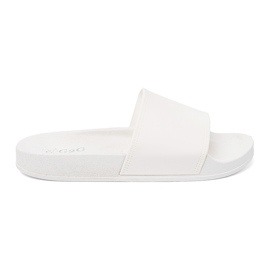 Shelvt White Beach Flip Flops hvid