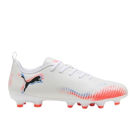 Puma Future 8 Play FG/Ag Jr 108622 01 Fodboldsko hvid