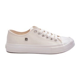 Klassiske kvinders sneakers Big Star NN274285 White hvid