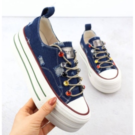 Goe Jeans -sneakers i RR2N4103 INT2100 blå