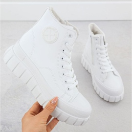 News Nyheder sneakers på platformen i 9152 Eve513 hvid