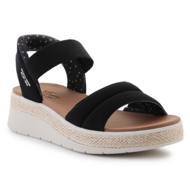Sandaler Skechers Slip -ins: Bobs Sun Ray i 114413 -blk sort