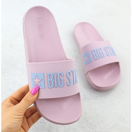 Big Star SS274709 Pink strandflapper lyserød