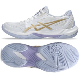 Asics gel-rocket 12 volleyballsko i 1072a119 102 hvid