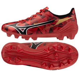 Mizuno Alfa II Vælg JR FG P1GB256560 Sko rød