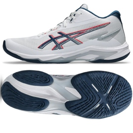Asics Netburner Ballstic FF MT 4 M 1051A090 101 Sko hvid