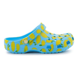 Crocs Classic Fresh Fruss Clog 211008-4WD 39/40 flip-flops blå