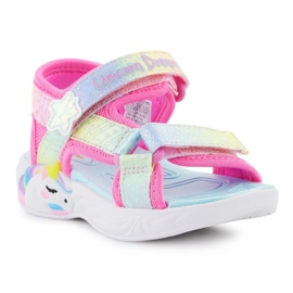 Sandaler Skechers S-Lights Unicorn Dreams Sandal-Majestic Bliss Jr 302682N-PKMTT lyserød