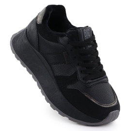 Big Star Sko isoleret på den sorte store stjerne SS274007 platform