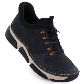 Kvindesko Sneakers Comfortable Navy Rieker 45963-14