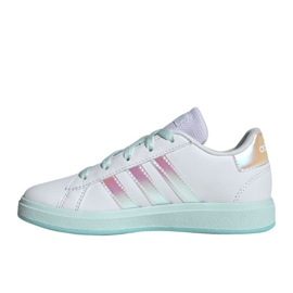 Adidas Grand Court Lifestyle Lace Tennis JR JR6097 Sko hvid