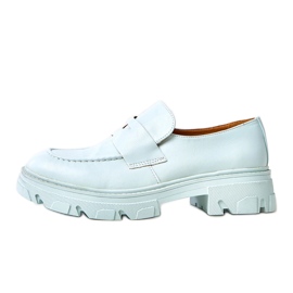 Blue Women's Loafers fra Eco -Leather Kirna blå