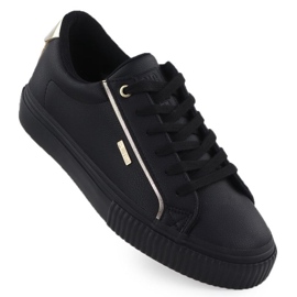 Big Star Eco -Leather Sneakers i SS274025 INT2164A sort