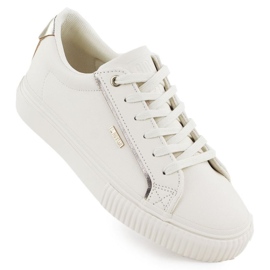 Big Star Eco -Leather Sneakers i SS274027 INT2164B hvid