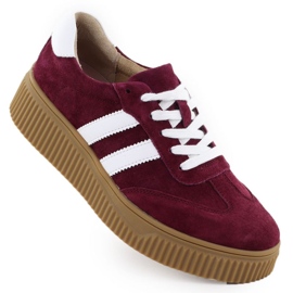 Filippo Suede sko i DP6776 PAW641A rød