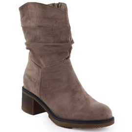 Kvinders ruskindstøvler Beige Potocki Z25-CN51303
