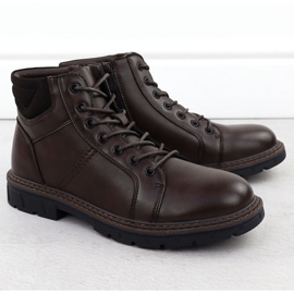 Mænds støvler isoleret Brown Sliders Vanhorn AN71307 brun