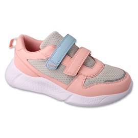 Børnesport Befado med velcro 452Y003 pink lyserød