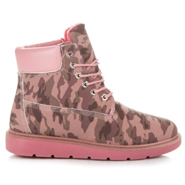 Kylie Pink Trappers Moro lyserød