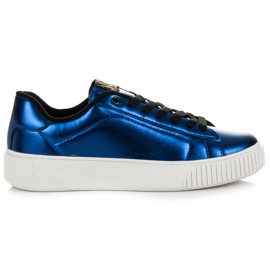 Kylie Sneakers på platformen blå
