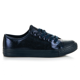 Anesia Paris Marineblå sneakers til kvinder