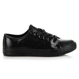Anesia Paris Sorte sneakers til kvinder