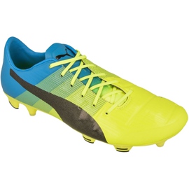 Puma evoPOWER 1.3 Fg M 10352401 fodboldstøvler flerfarvet gul