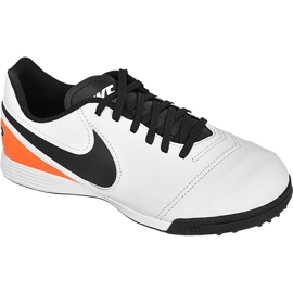 Nike Tiempo Legend Vi Tf Jr 819191-108 fodboldsko flerfarvet hvid