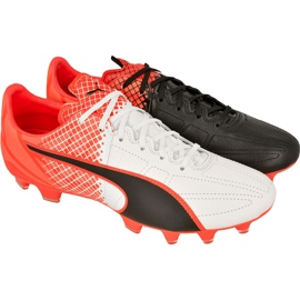 Fodboldstøvler Puma evoSPEED 3.4 Tricks Læder Fg M 10379401 blå, hvid, sort flerfarvet