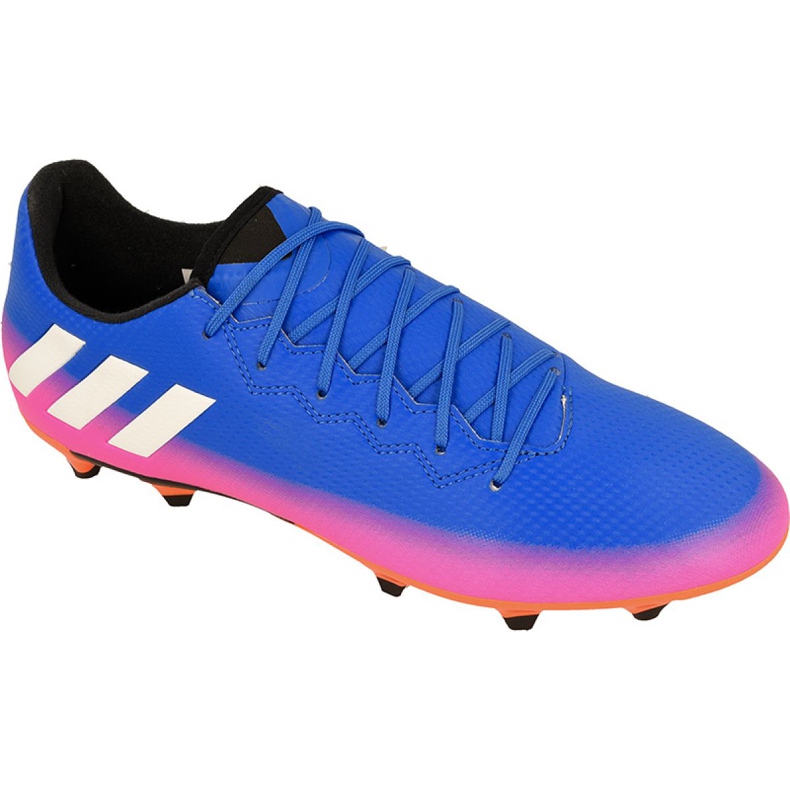Adidas Messi 16.3 Fg M BA9021 fodboldstøvler blå blå