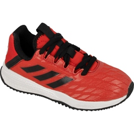 Adidas RapidaTurf Bayern Munich FC Jr BA9695 sko rød sort
