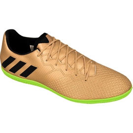 Indendørssko adidas Messi 16.3 In M BA9853 gylden gylden