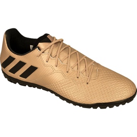 Adidas Messi 16.3 Tf fodboldstøvler gylden