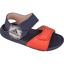 Adidas AltaSwim I Kids BA9287 sandaler violet orange