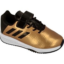 Adidas RapidaTurf Messi Kids BB0234 sko sort gul