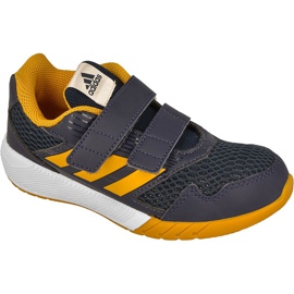 Adidas AltaRun K Jr CG3599 sko marine blå gul