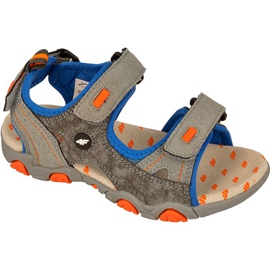 Sandaler 4f Jr J4L17-JSAM101 grå-blå