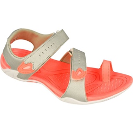 Sandaler 4f W H4L17-SAD002 sølv-orange grå