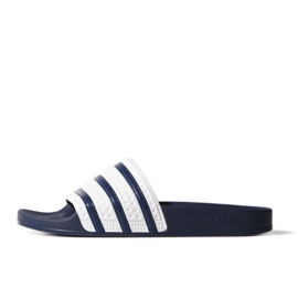 Adidas Originals Adilette M G16220 hjemmesko hvid marine blå