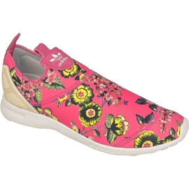 Sko adidas ORIGINALS ZX Flux ADV Smooth Slip On W S78960 flerfarvet lyserød