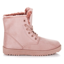 Seastar Suede Trappers lyserød