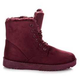Seastar Suede Trappers rød
