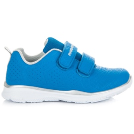 Ax Boxing Blå Sneakers med Velcro